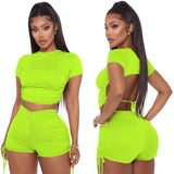 Hot Girl Summer: 2 Pieces lounge Set