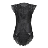 Sexy Lace Underwire Bodysuit Sleepwear