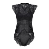 Sexy Lace Underwire Bodysuit Sleepwear